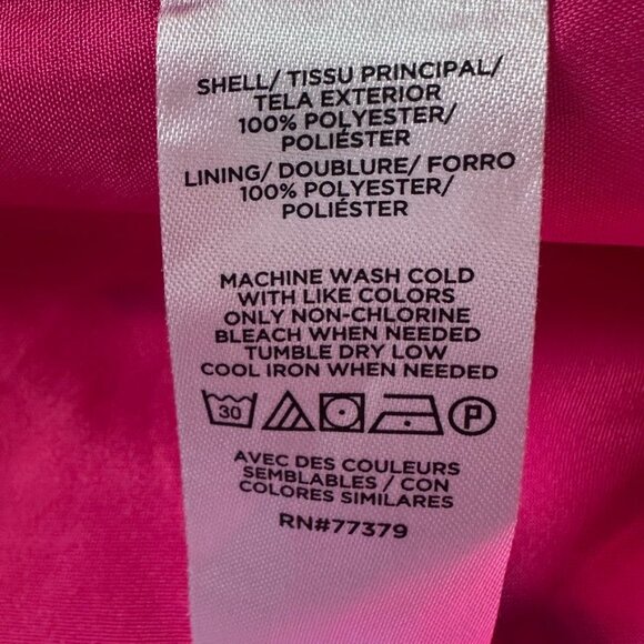 Ann Taylor Pink Tiled Paisley Halter Neck A-Line Midi Dress Size Petite Small - Picture 7 of 10